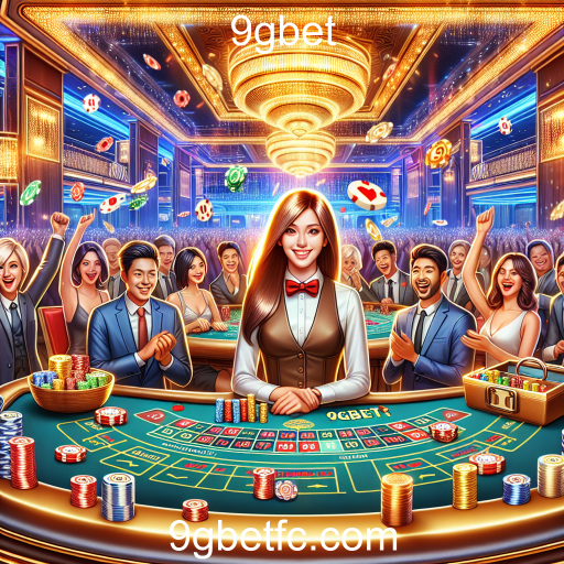 Experimente a Emoção do Casino Ao Vivo no 9gbet